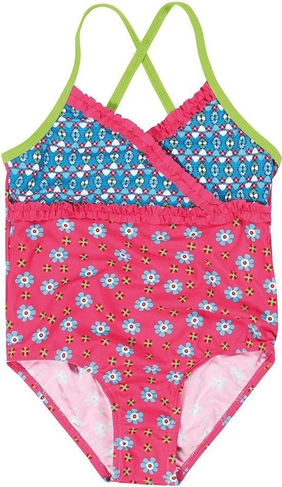 Playshoes 460273 Flowers white/pink