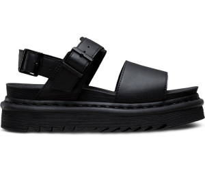 Dr martens black zebrilus voss sandals on sale