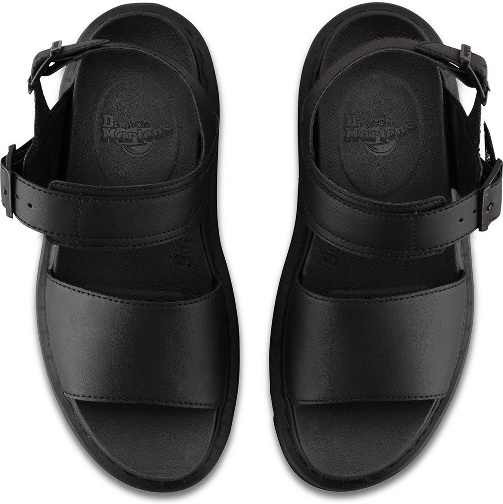 Dr martens black best sale zebrilus voss sandals