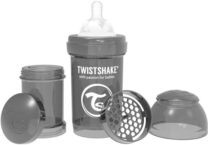 Twistshake Anti-colic Black 180 ml
