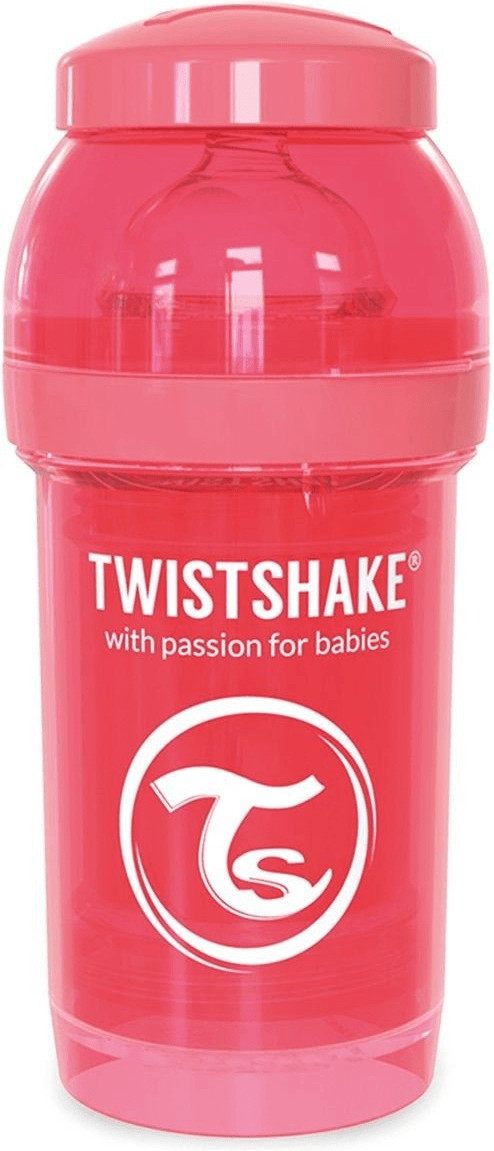 Twistshake Anti-colic Coral 180 ml