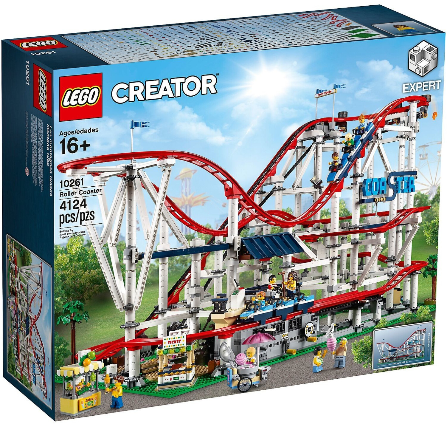 Soldes LEGO Creator - Les montagnes russes (10261) 2024 au meilleur prix  sur