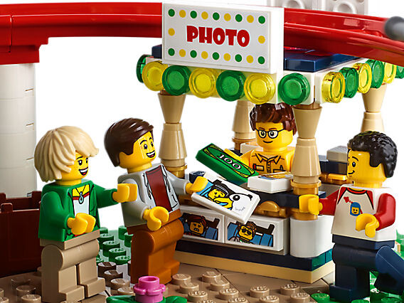 Lego shop montagne russe