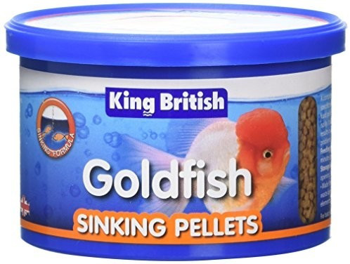 King British Goldfish sinking pellets
