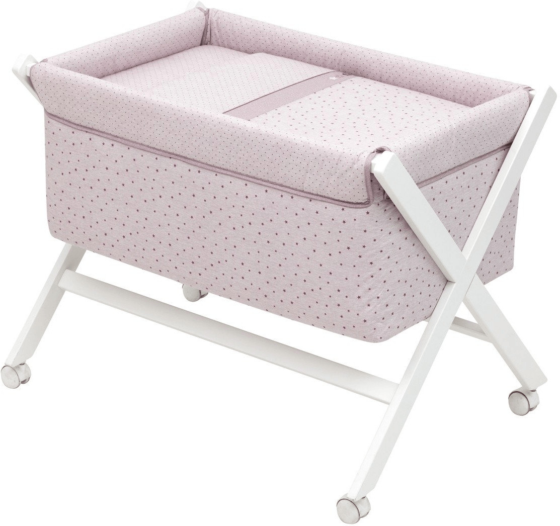 Cambrass Small Bed X Wood Une 55x87x74 cm Stela Pink