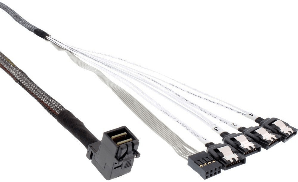 InLine SAS zu SATA Kabel 1m (27631B)