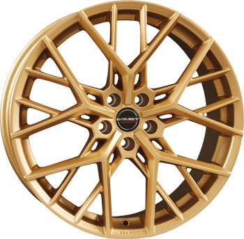 Borbet BY (9x20) gold matt