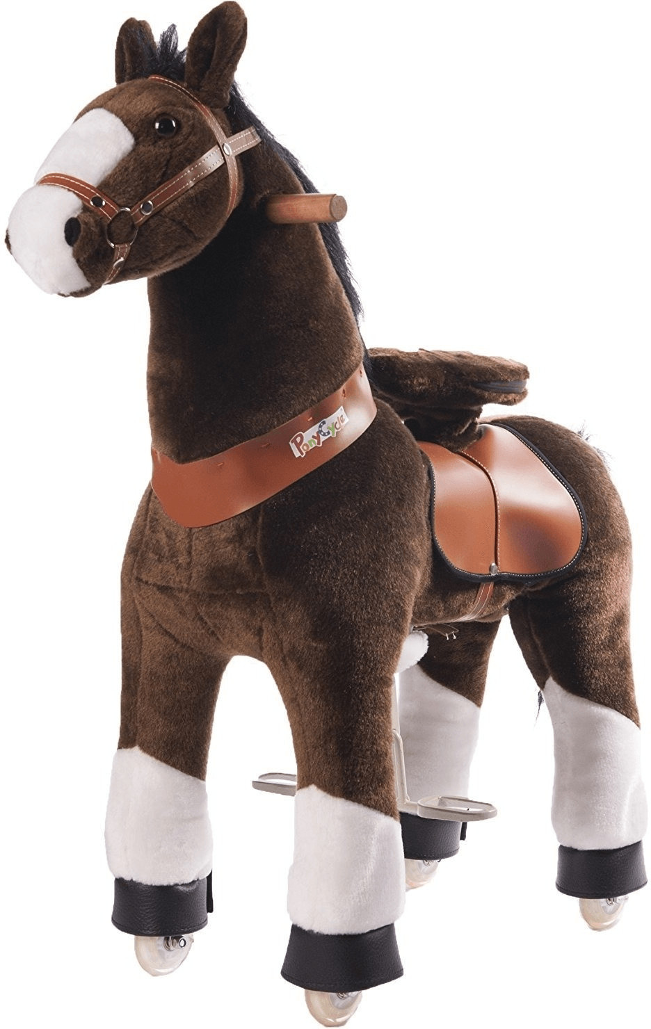 Ponycycle Cheval chocolat grand