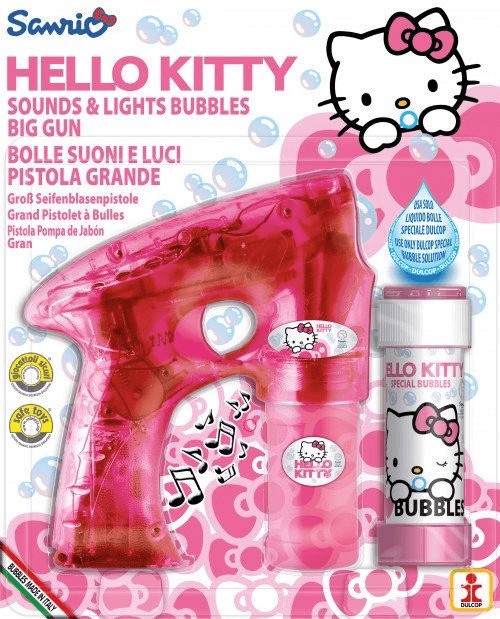 Dulcop Bubble Gun Big (sounds & lights) Hallo Kitty