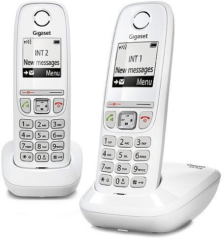 Gigaset AS470 Duo blanc