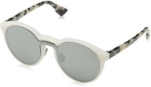 Dior Onde 1 X61/0T (matte white/light havana/grey mirror)
