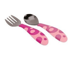 Set fourchette et cuillère sans BPA pour enfant Fées danseuses - A  Table/Vaisselle et couverts pour enfants - Lilooka