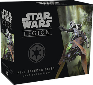Fantasy Flight Games Star Wars Legion: 74-Z Speeder Bikes Unit Expansion (SWL06)