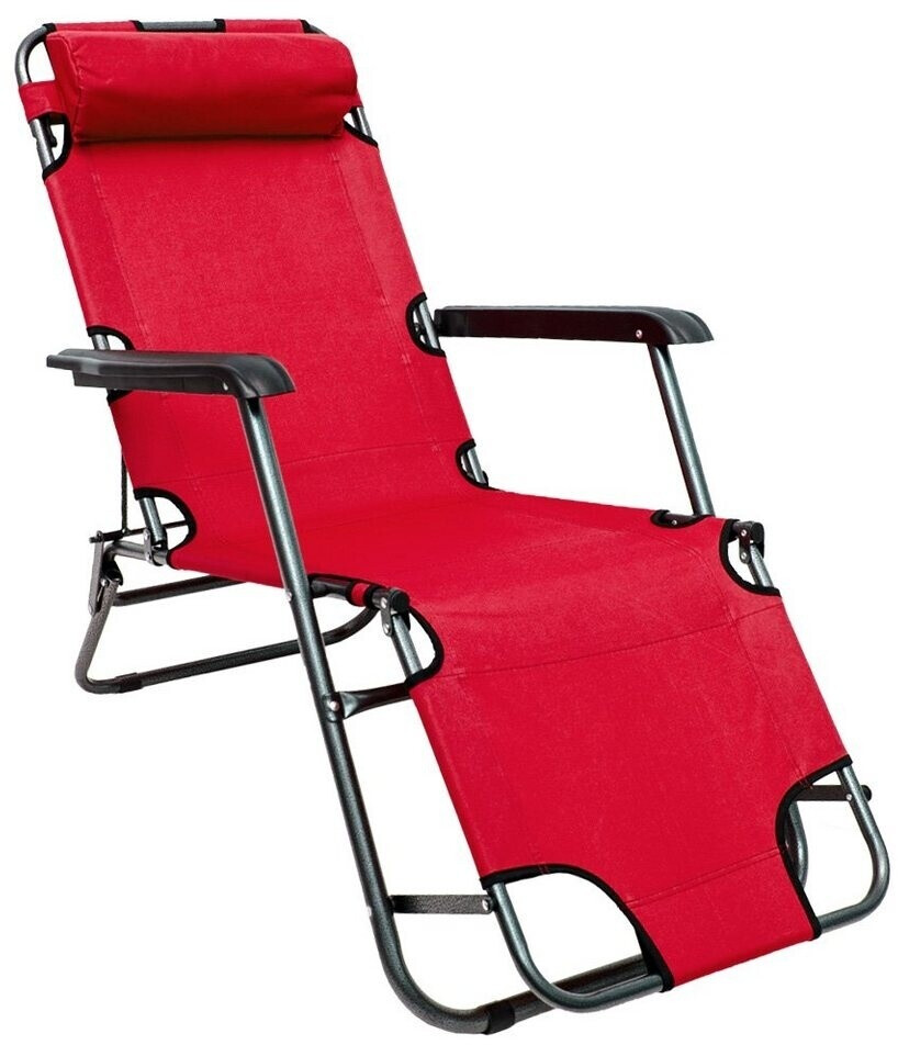 Amanka Garden Recliner AMA-YU-85 red 153x60 cm