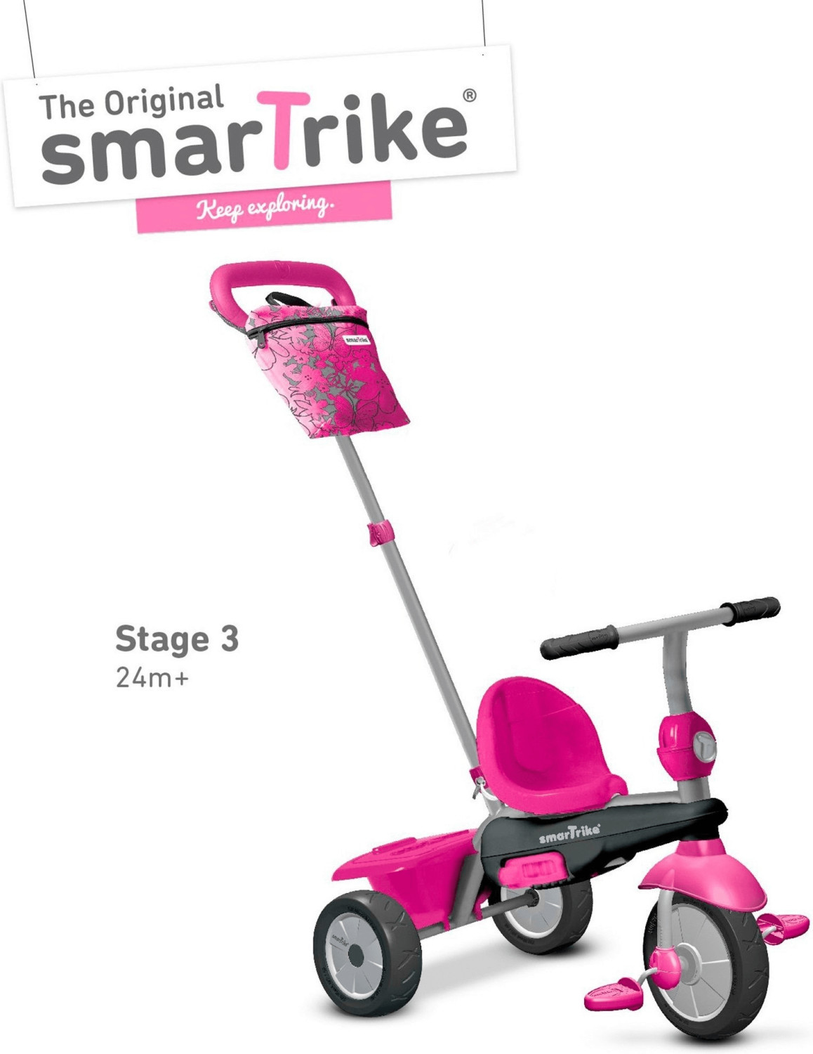 smarTrike Vanilla 4 en 1 rose