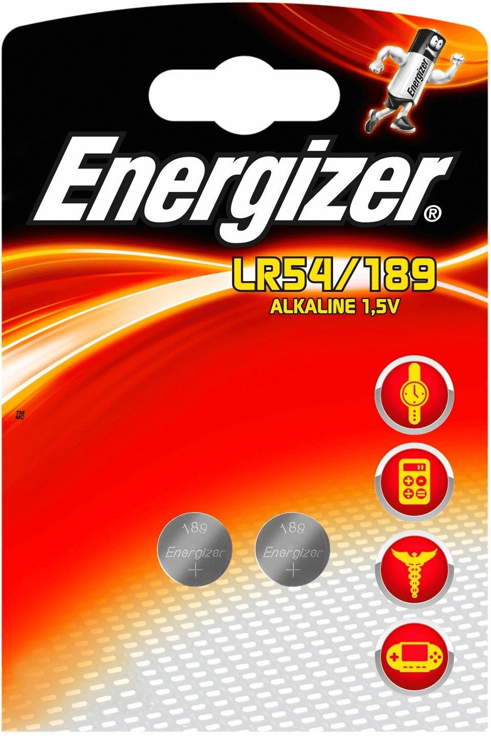 Energizer LR54 V10GA 1.5V 80mAh