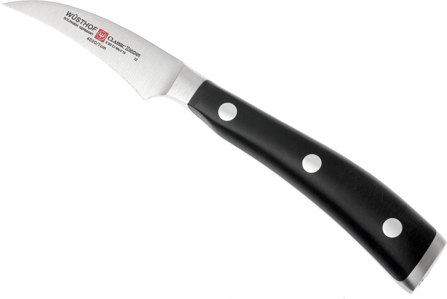 Wüsthof Couteau à éplucher Classic Ikon noir
