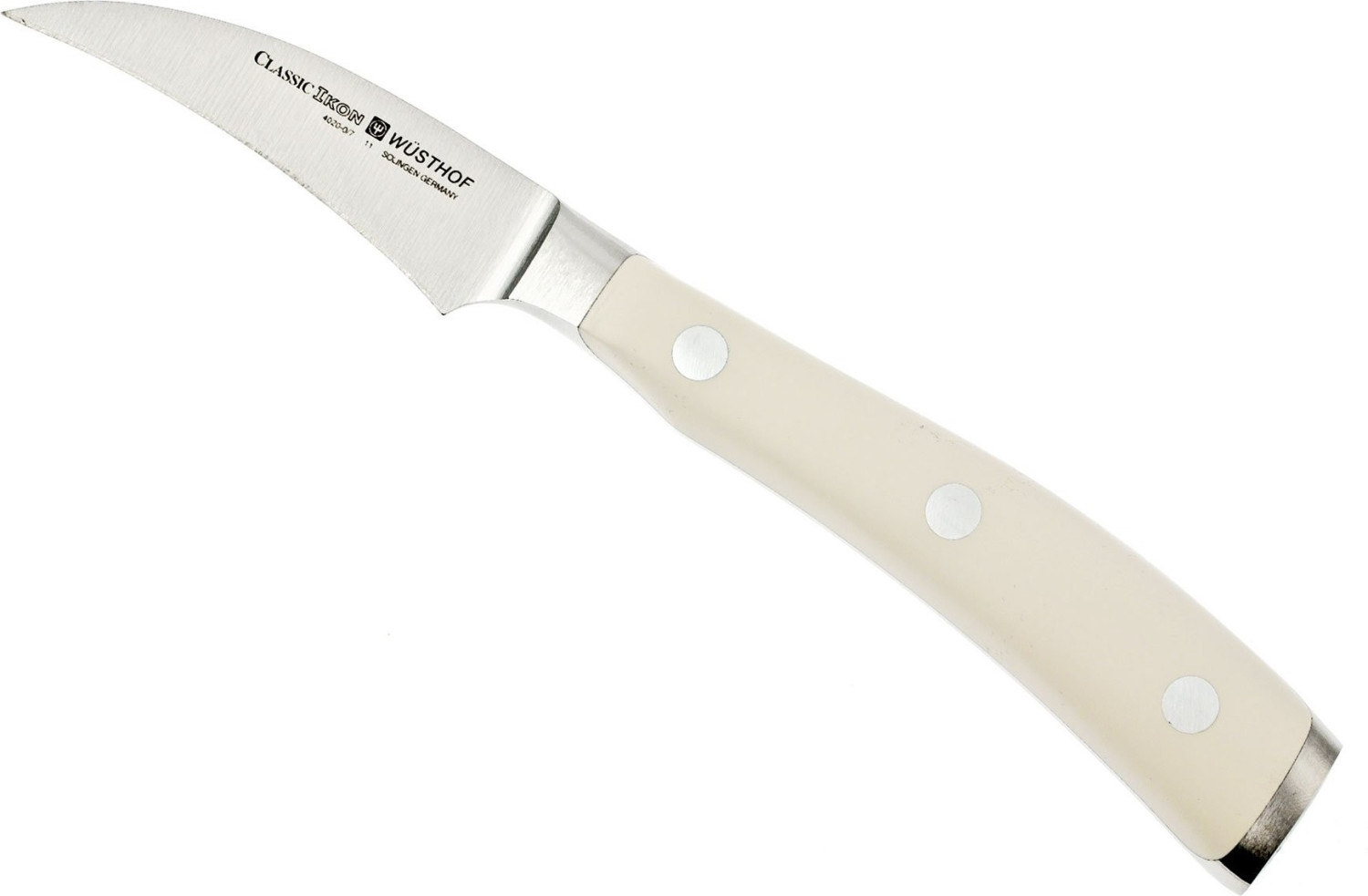 Wüsthof Couteau à éplucher Classic Ikon blanc