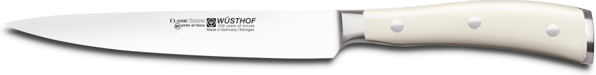 Wüsthof Classic Ikon Ham Knife 16 cm white