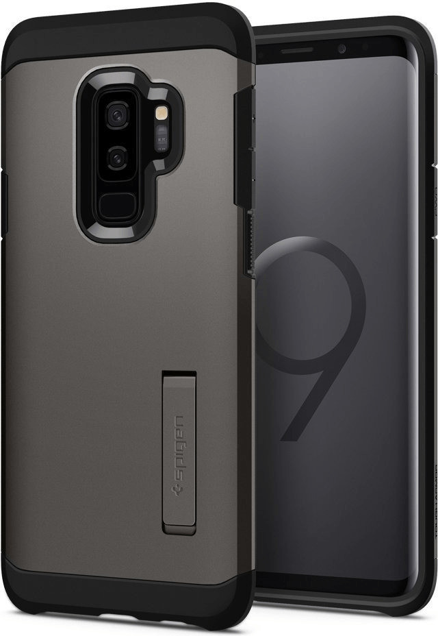 Spigen Coque Tough Armor (Galaxy S9 Plus) gunmetal