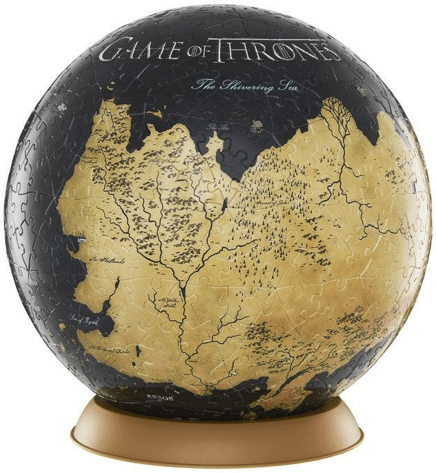 4D Cityscape Inc. Game of Thrones: Westeros and Essos Globe Puzzle (540PCS)