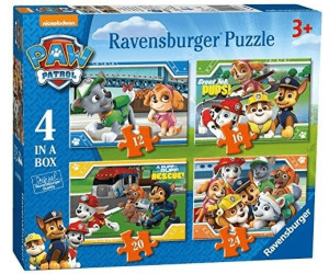 3099 Ravensburger Paw Patrol den Film Puzzle 4 im Karton Alter 3 Jahre