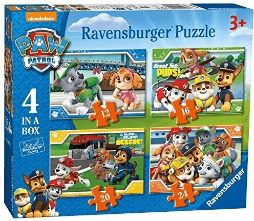 Photos - Jigsaw Puzzle / Mosaic Ravensburger Paw Patrol 4 in a Box  (6936)
