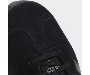 Adidas gazelle clearance triple black suede