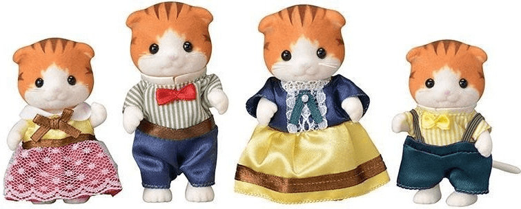 Sylvanian Families Maple Cat Family Figure Set 5290 au meilleur prix sur idealo