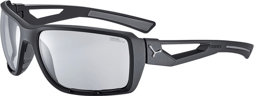 Cébé Shortcut matt black grey/variochrom perfo grey PC AF