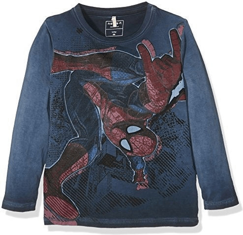 Name It 13134126 Spiderman dress blue