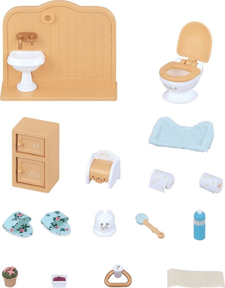 Sylvanian Family 5020 : Ensemble toilettes - Jeux et jouets Sylvanian  Families - Avenue des Jeux