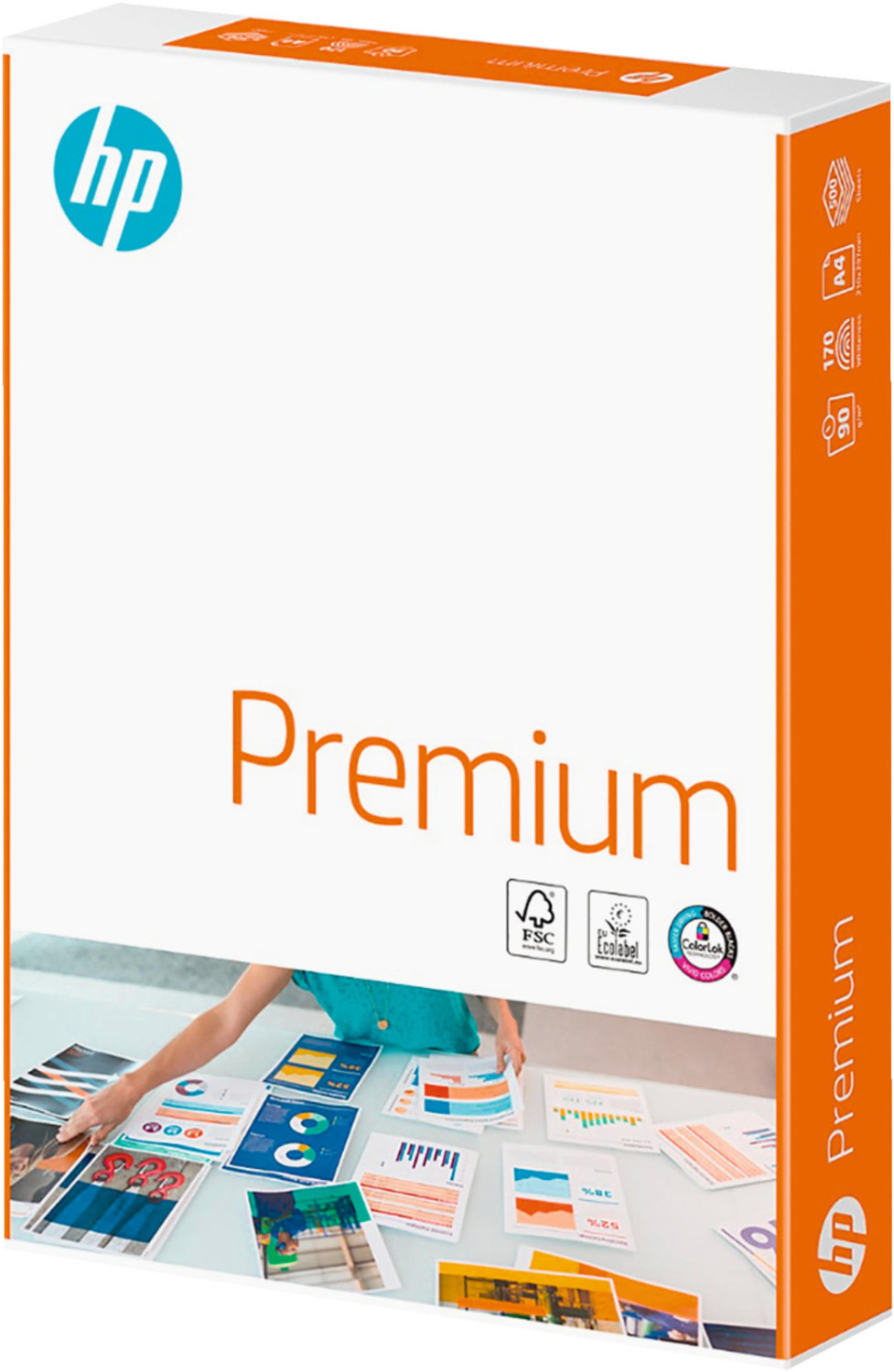 HP Premium 500 feuilles papier jet d'encre A4 - 210x297
