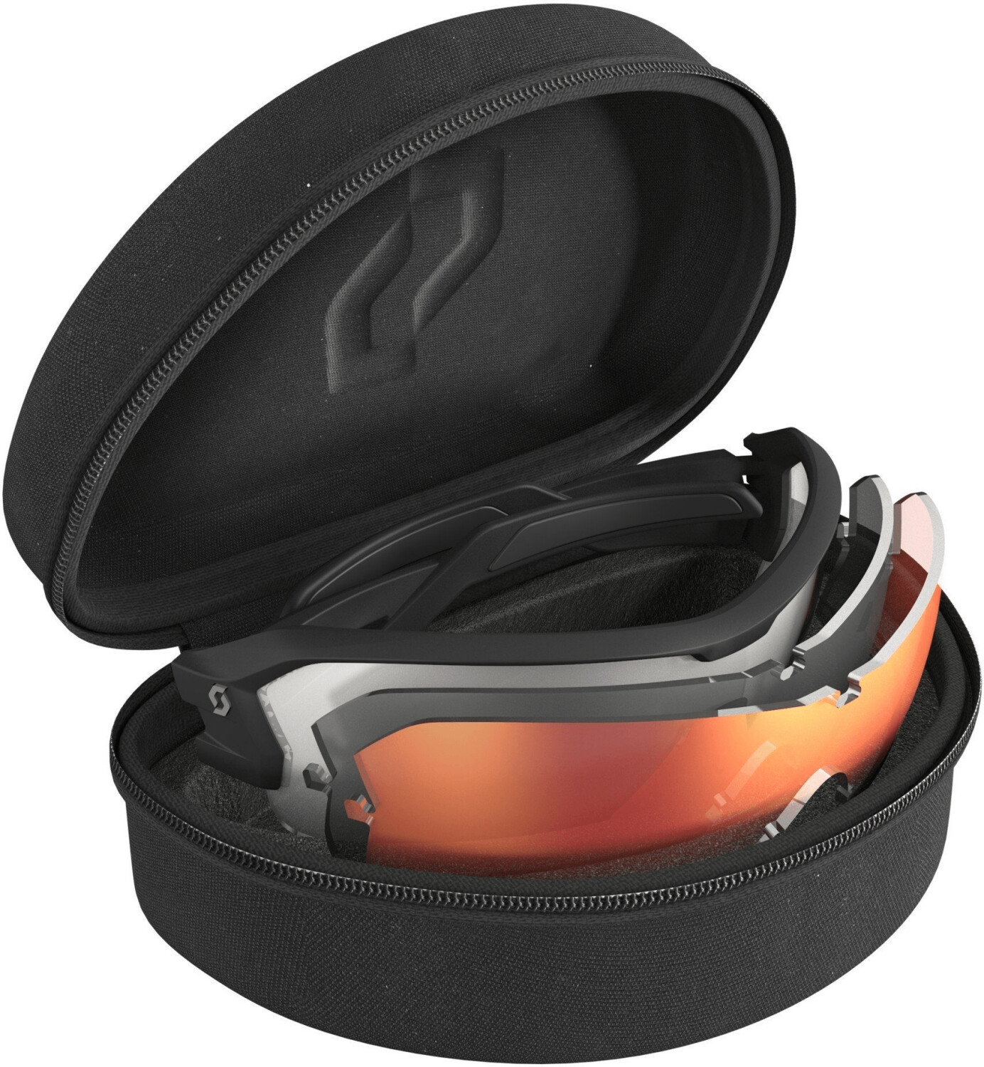 Scott Spur Multi-Lens black matt/grey + clear + red enhancer