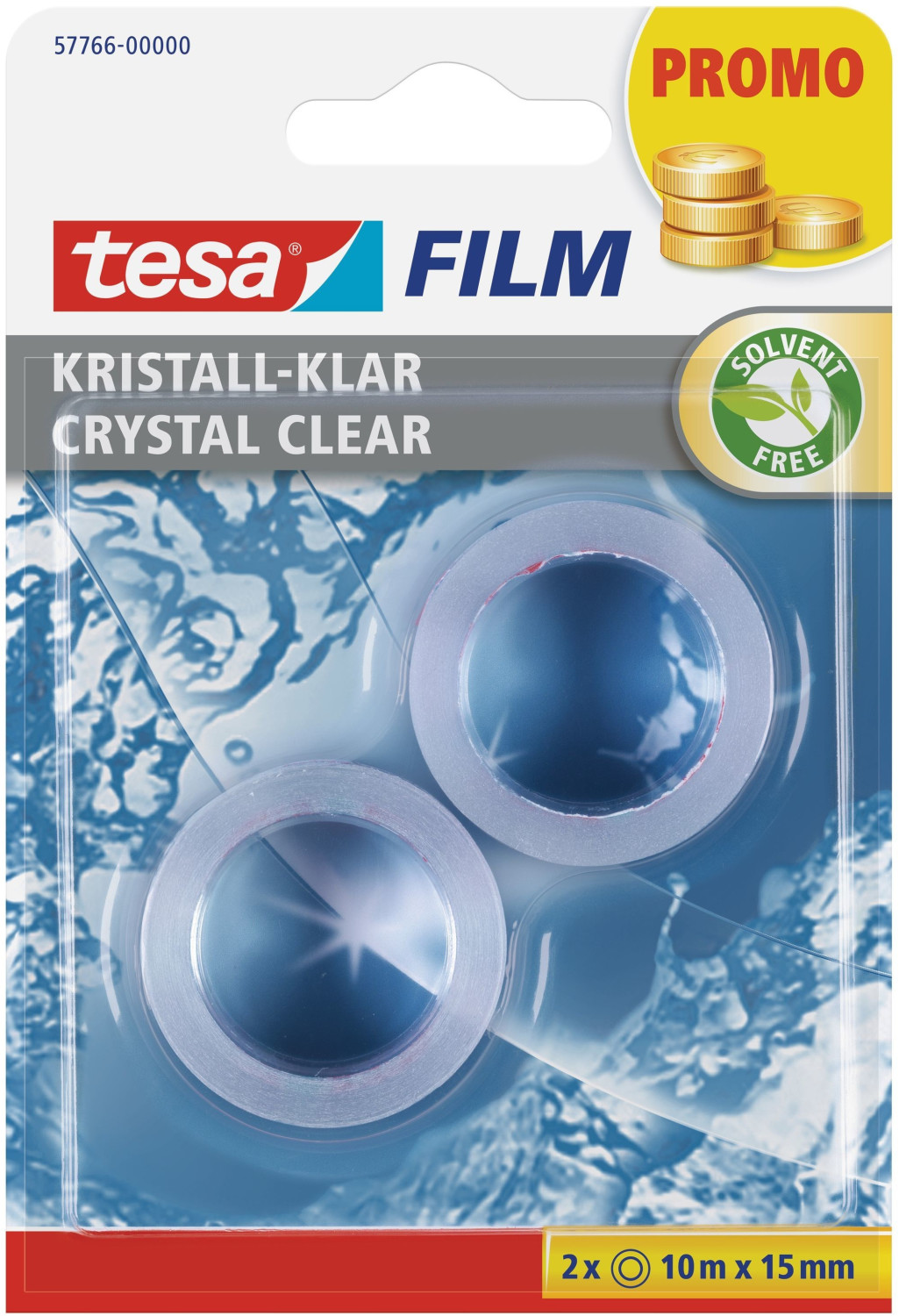 Adhesion Film Clear, haftende Folie transparent, glänzend, ohne Kleber,  150µ, 54