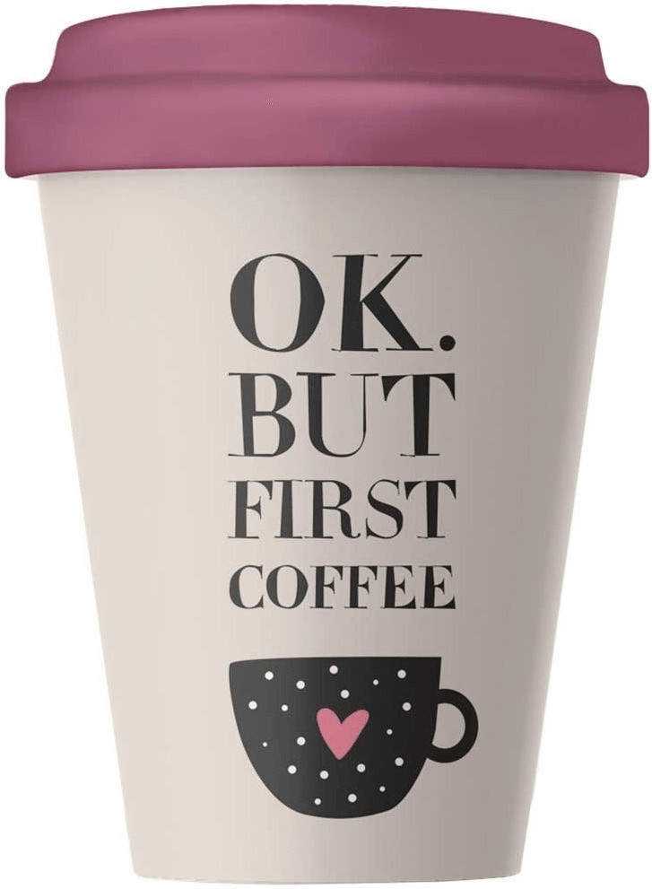Chic.mic BambooCup Travel Mug 400 ml Coffee First