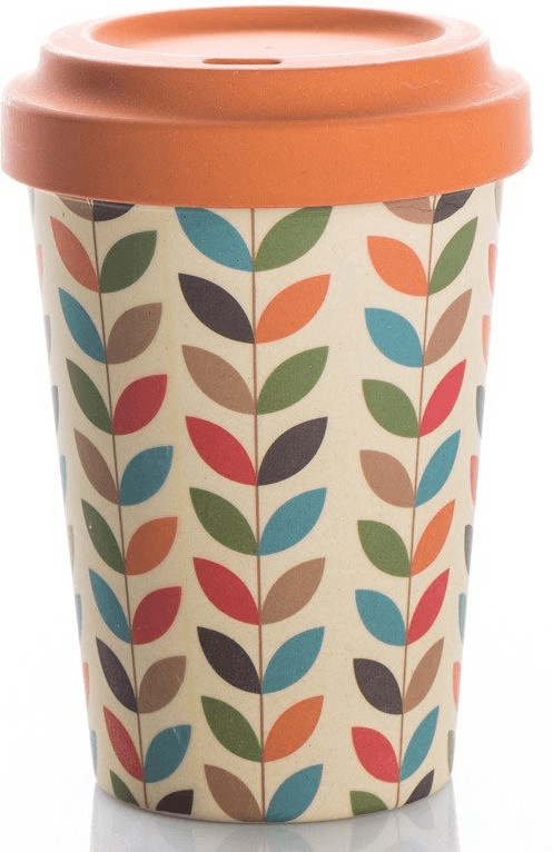 Chic.mic BambooCup Travel Mug 400 ml Bright Leaves
