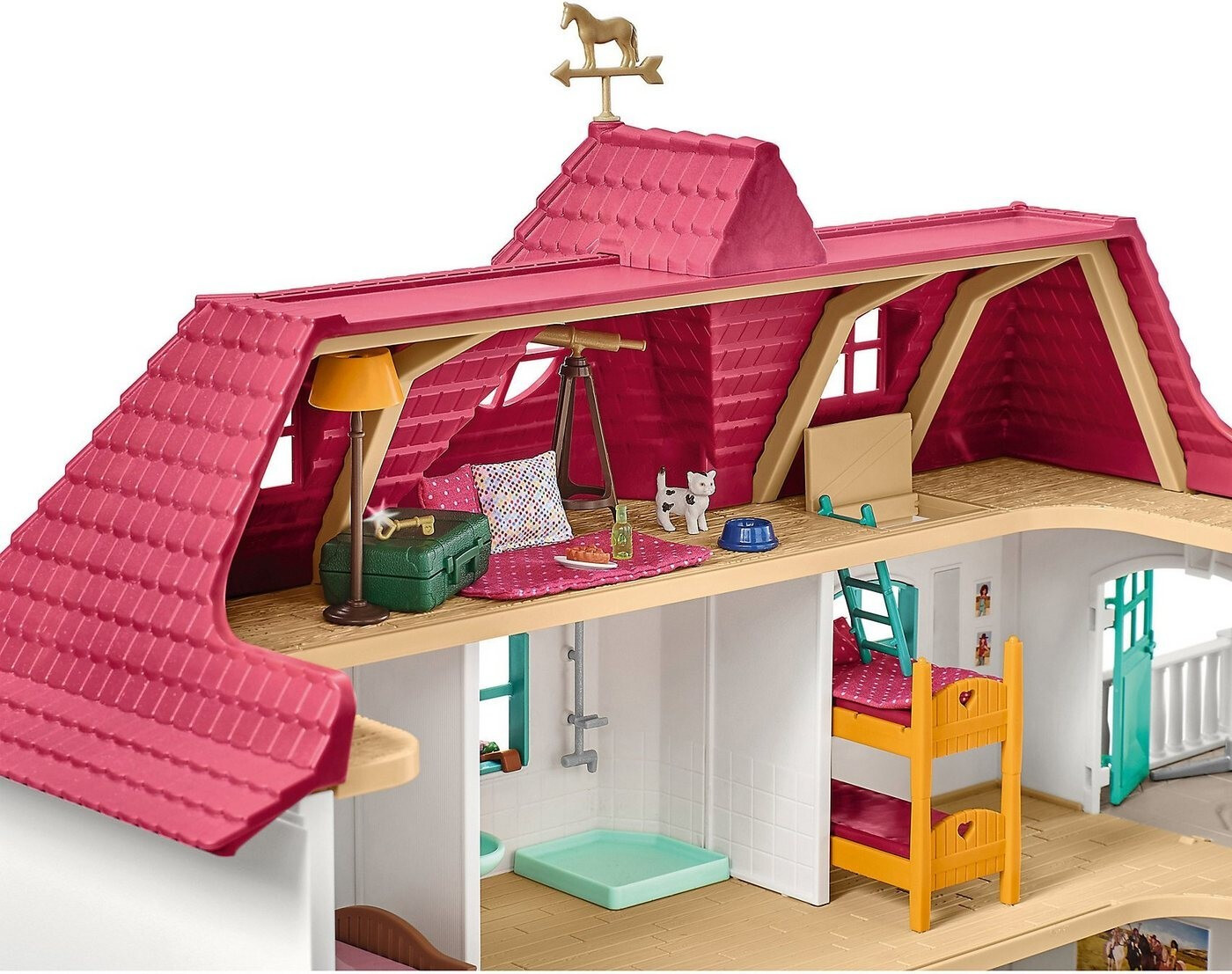 Schleich large horse stable with house 42416 discount