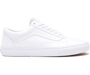 Vans classic tumble old skool white cheap