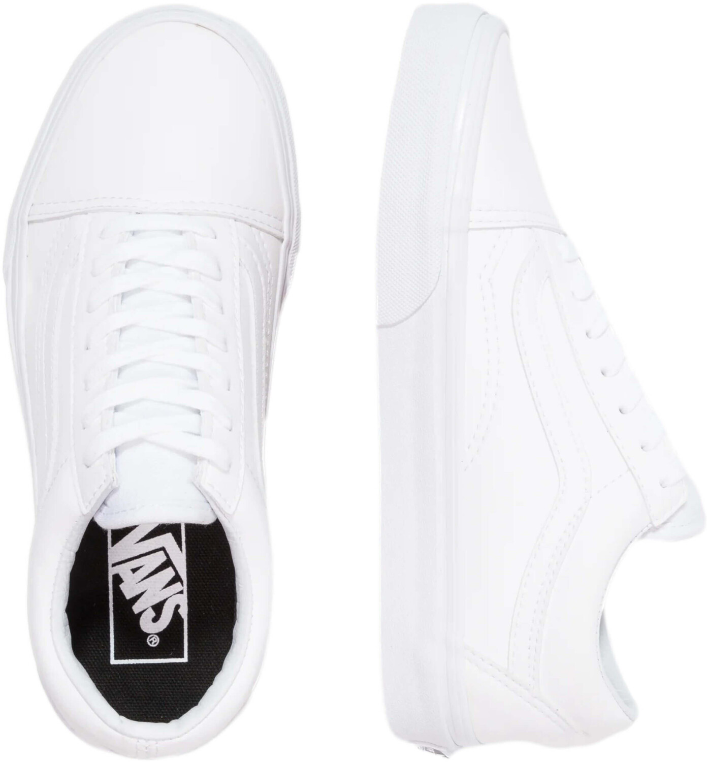 Vans Old Skool classic tumble white ab 52 49 Preisvergleich bei idealo
