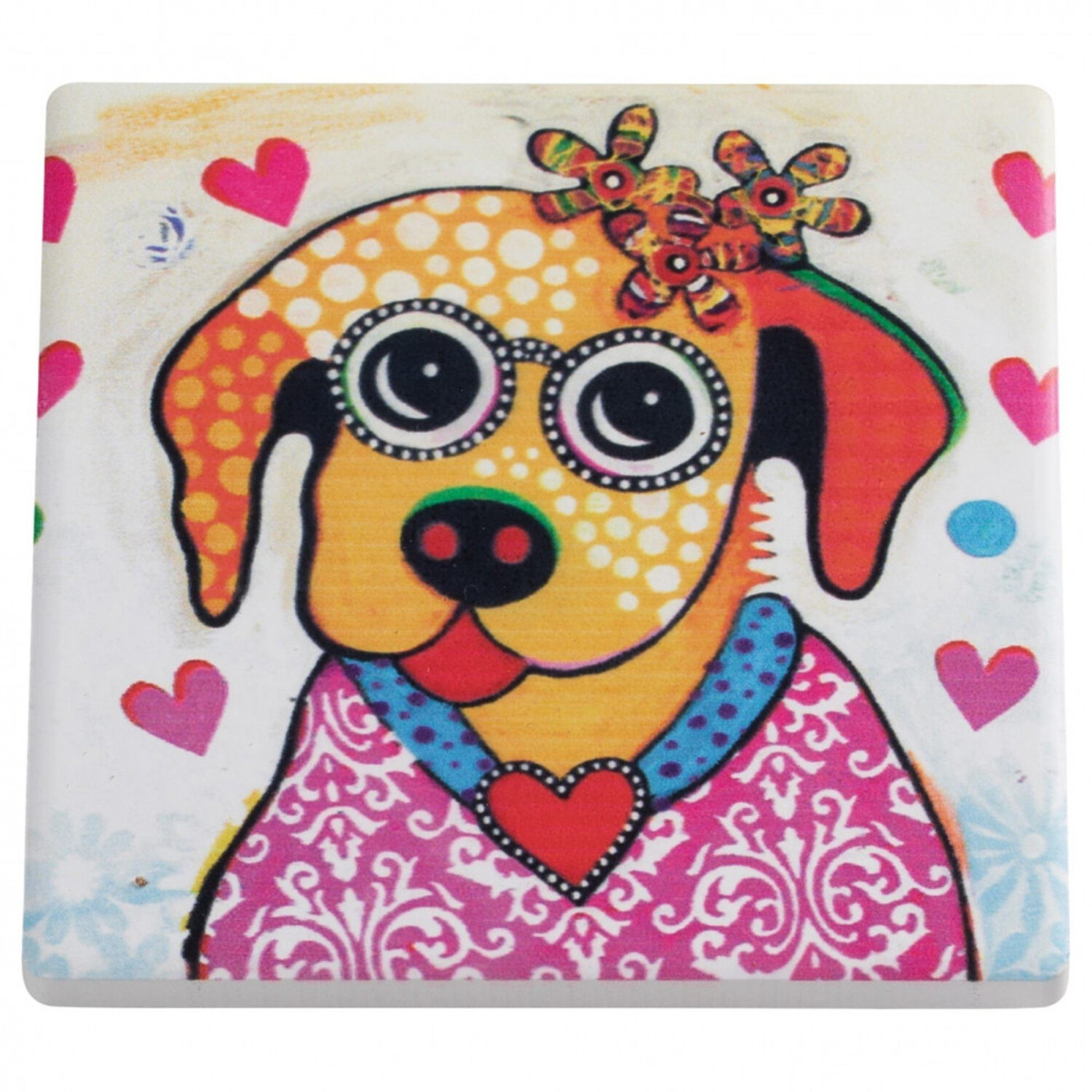 Maxwell & Williams Smily Style Tile Coaster Posey
