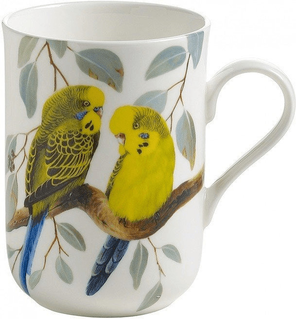 Maxwell & Williams Birds of the World Mug 0.35 L Budgerigar