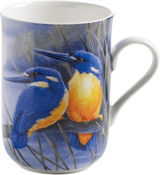 Maxwell & Williams Birds of Australia Mug 0.35 l Azur fisherman