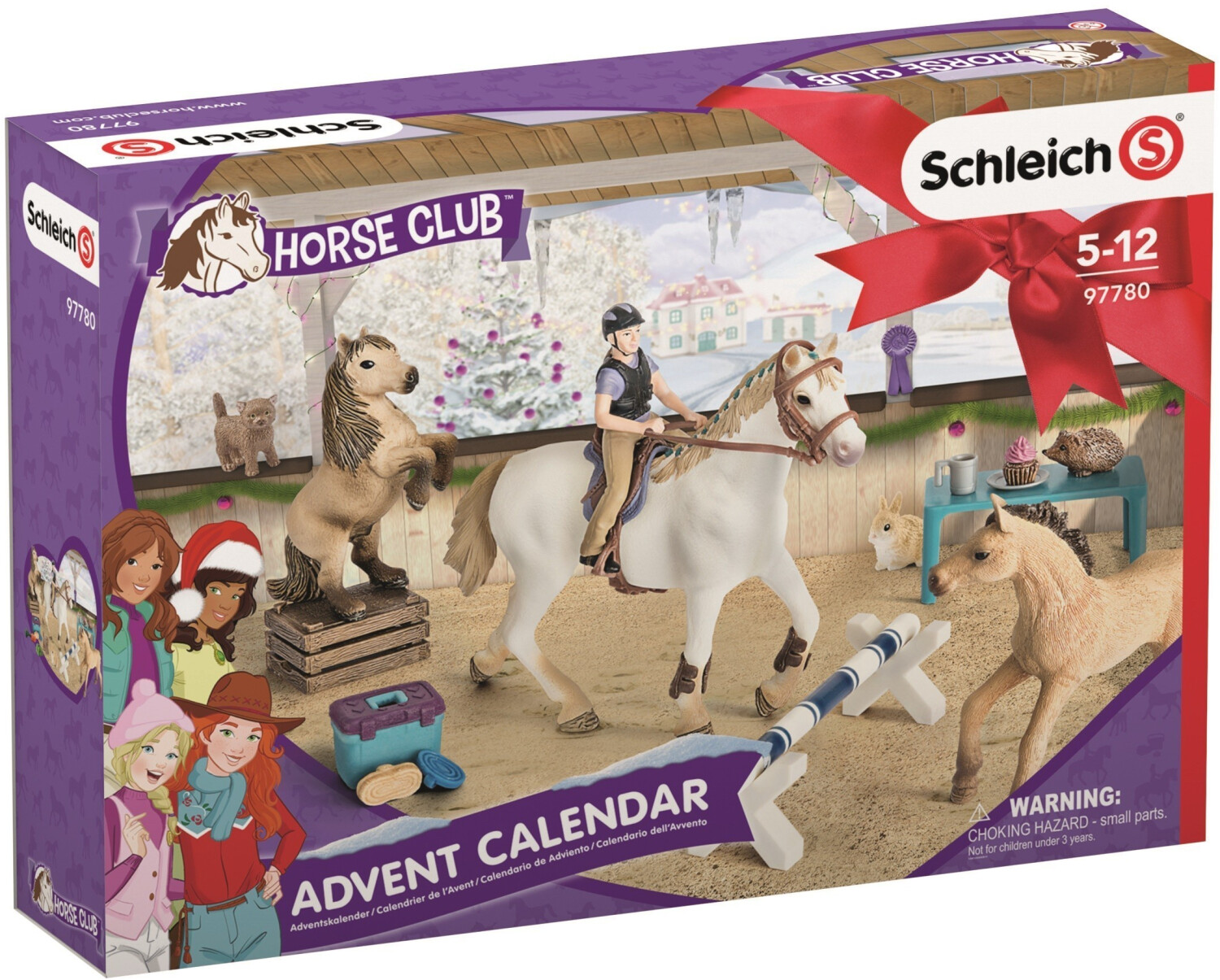 Schleich Calendrier de l'Avent Horse Club 2018