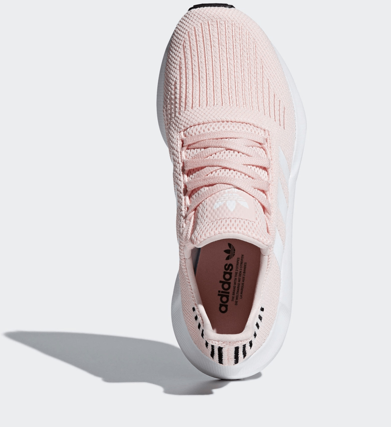 adidas swift run grey icey pink