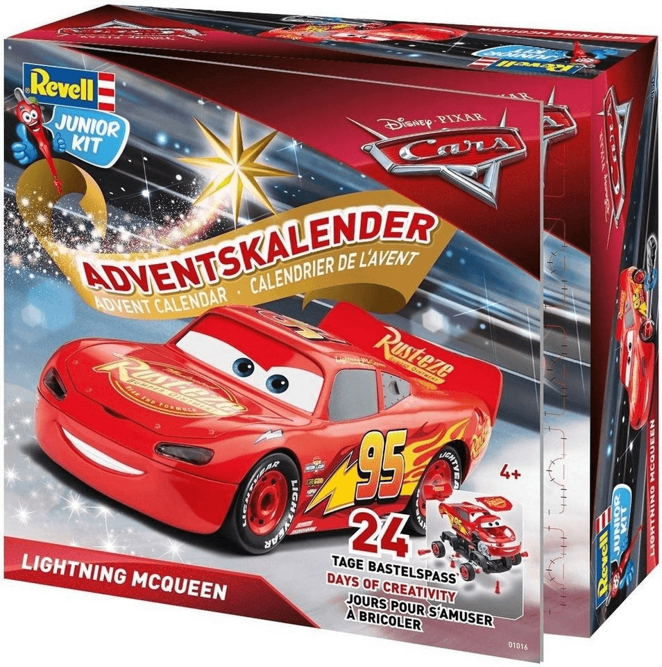 Revell Junior Kit Disney Cars Lightning McQueen 2018