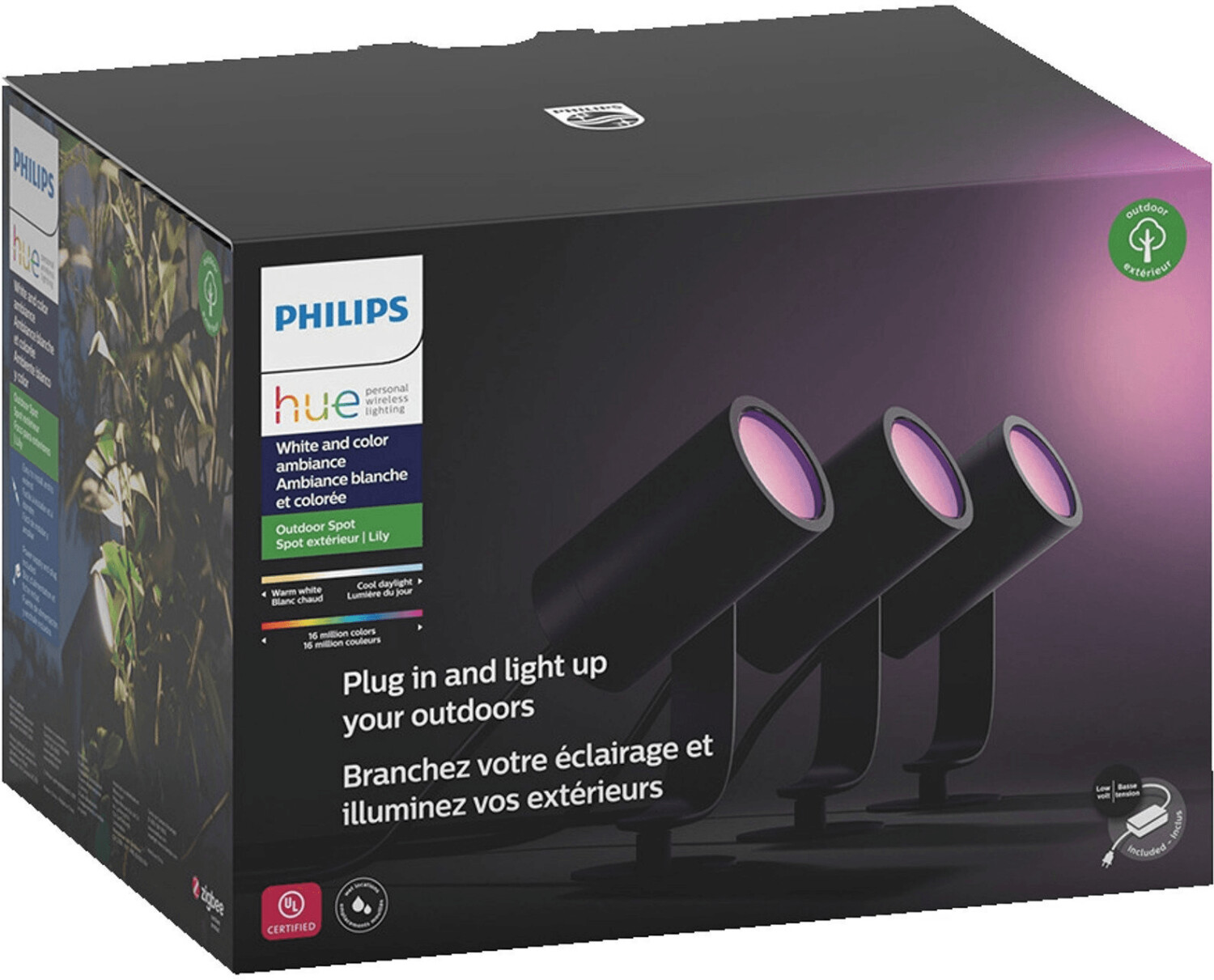 2024 Outdoor Philips Hue LED 264,95 Preise) € 3er-Set bei ab | (1741430P7) (Februar Preisvergleich Lily