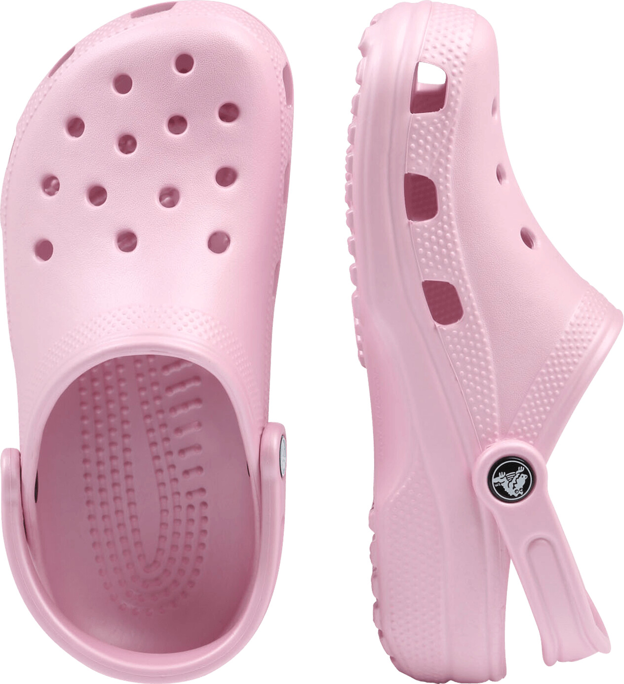 ballet pink crocs