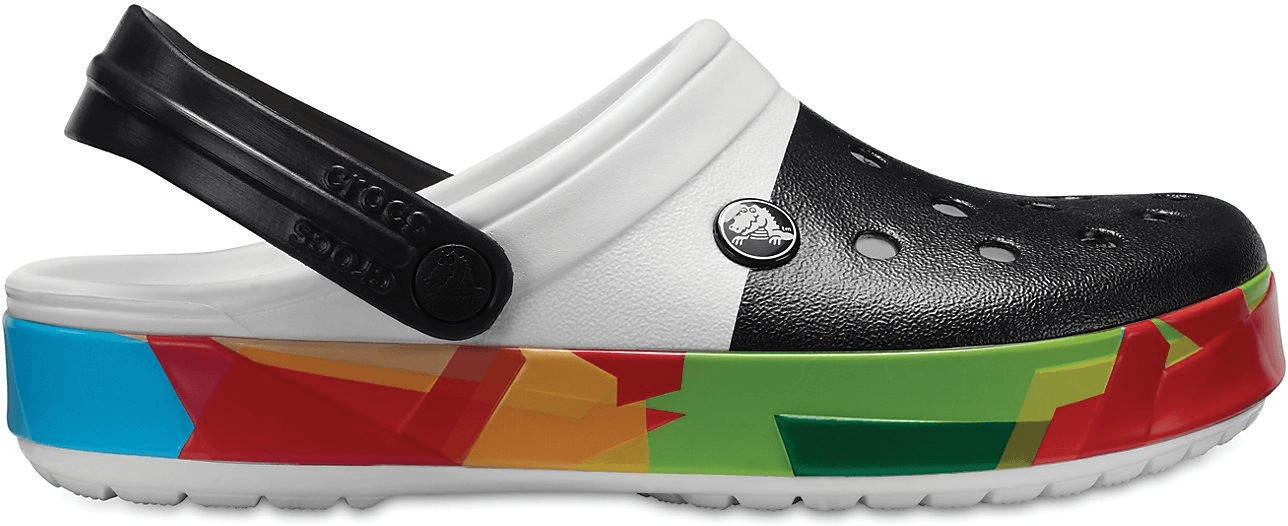 Crocs Crocband Prismatic Clog white