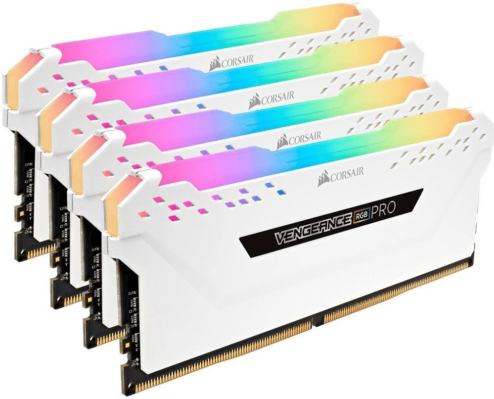 Corsair Vengeance RGB Kit 32 Go DDR4-3000 CL15 (CMW32GX4M4C3000C15W)